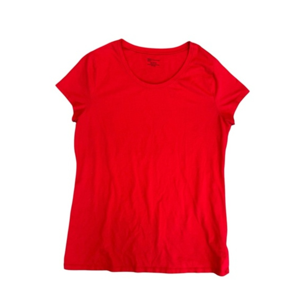 No Boundaries Bright Red Short Sleeve Tee